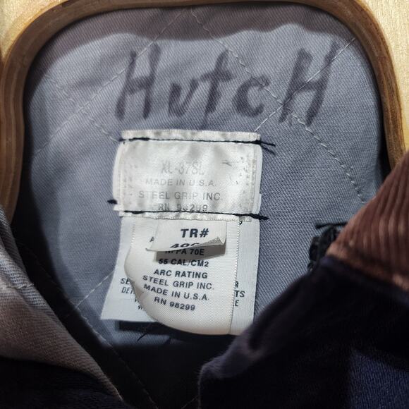 Men's Steel Grip Jacket Coat Westex FR Fire resistant 55 Cal/CM2 XL - Picture 4 of 6